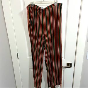 Forever 21 Multi-Colour Striped Pants